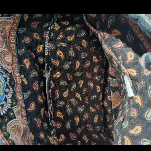 Vera Bradley Paisley Tote - Picture 9 of 10